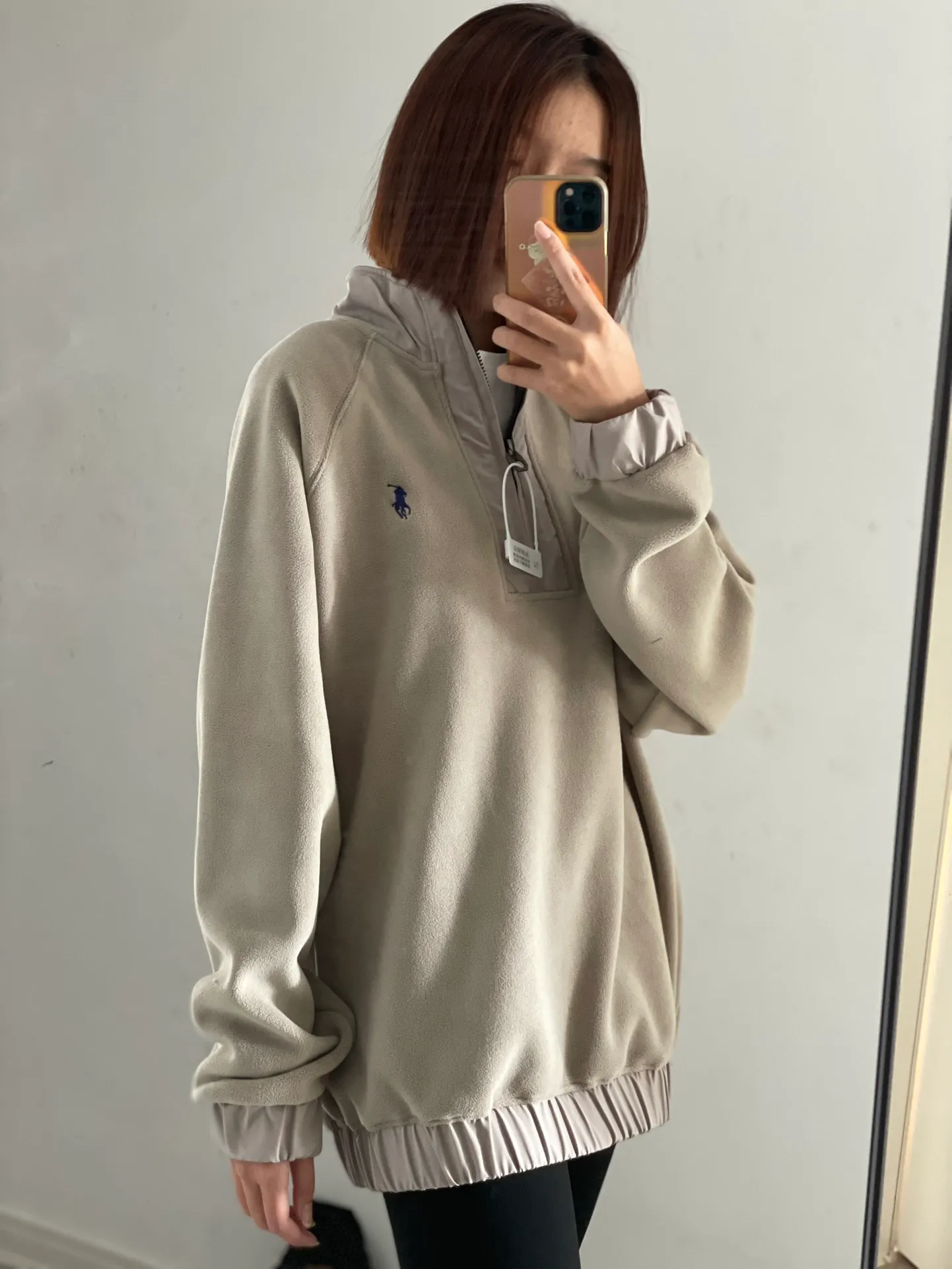【Ralph Lauren ｜Retro Classic 】 ： ▫️ → ▫️ V → ▫️ → Same Style 🎨 ： White｜ Classic ｜ Versatile ｜ Retro Khaki｜ 📏 Size ：M-4XL （ ： oversize ； Size ） Quality： Cream White